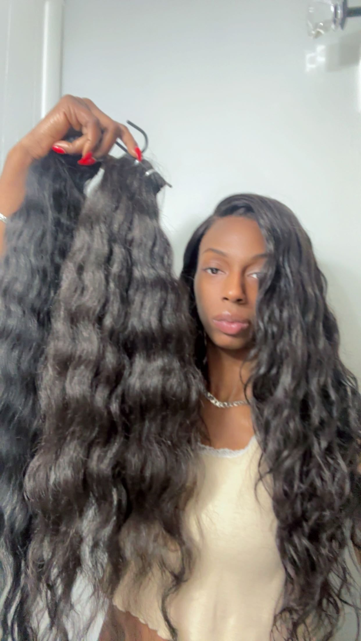 5x5” Raw Wavy Wig